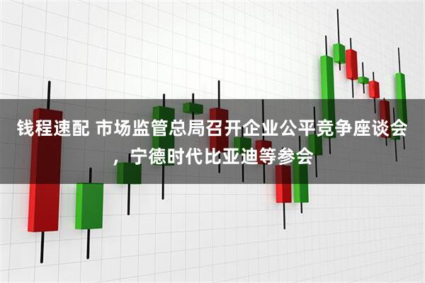 钱程速配 市场监管总局召开企业公平竞争座谈会，宁德时代比亚迪等参会