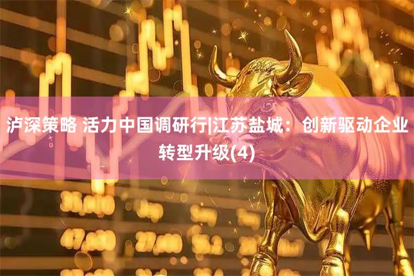 泸深策略 活力中国调研行|江苏盐城：创新驱动企业转型升级(4)